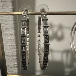 KS Thora earrings - lilac crystal